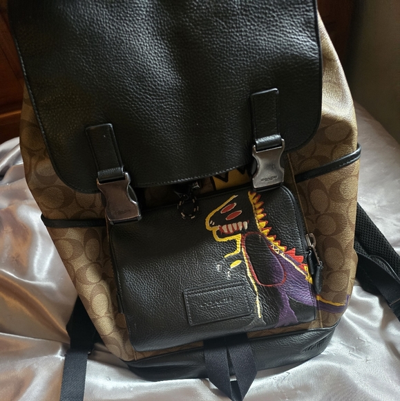 Coach bookbag limited edition Jean Michel Basquiat - Picture 2 of 3